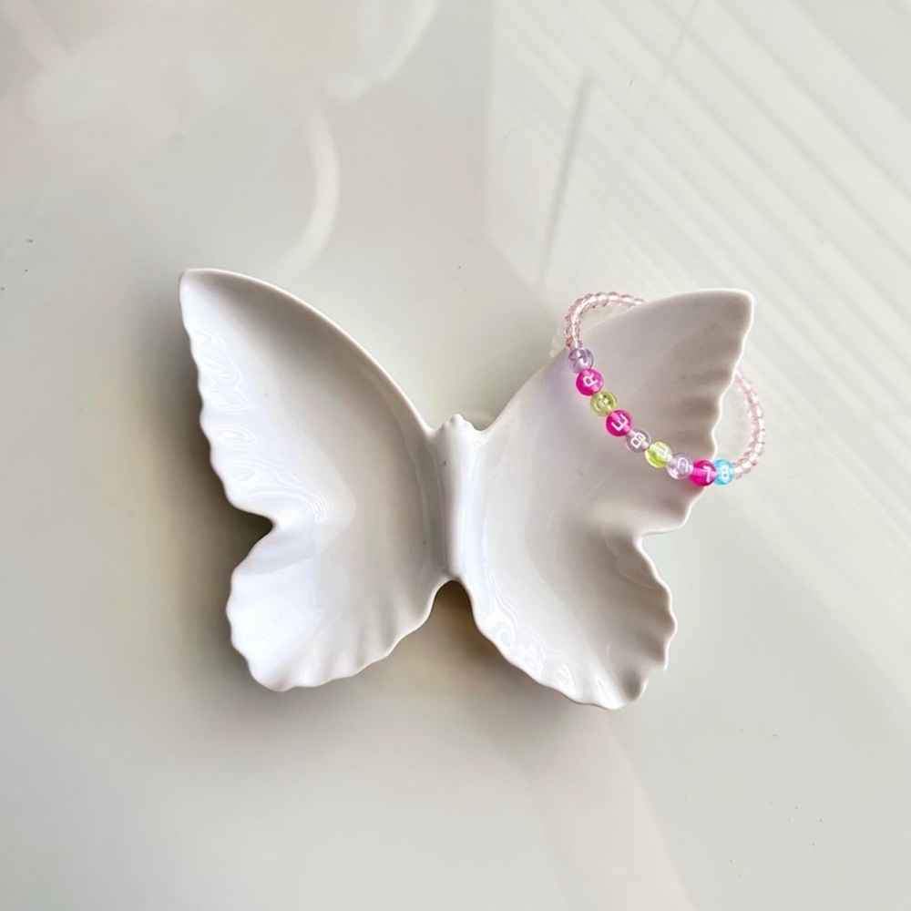 Butterfly Trinket Tray Jewelry Dish - Picture 11 of 12